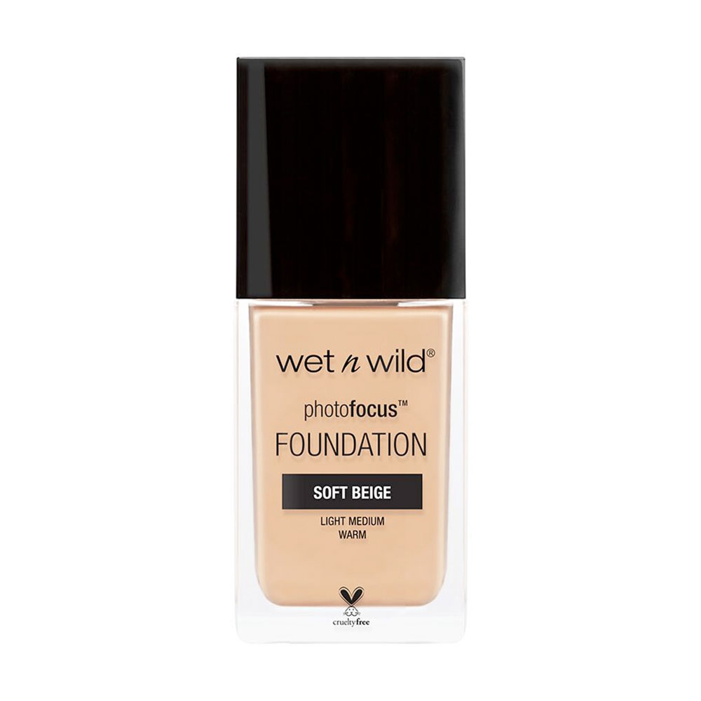 Тональна основа для обличчя Wet n Wild Photo Focus Foundation, Soft Beige, 30 мл